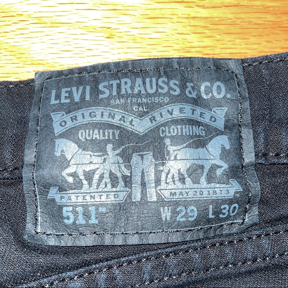 LEVI Black Jeans - Picture 3 of 4